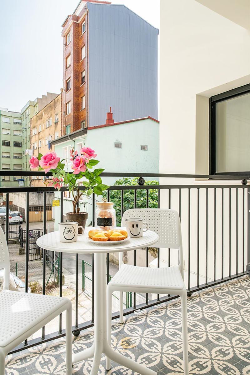 Alojamientos Turisticos Con Terraza En Santander Lapera Eksteriør bilde